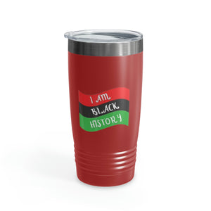 I Am Black History Ringneck Tumbler, 20oz