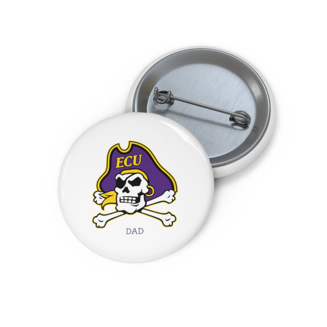 East Carolina Dad Pin Buttons