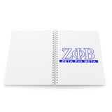 Zeta Phi Beta Spiral Notebook