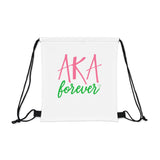 AKA Forever Outdoor Drawstring Bag