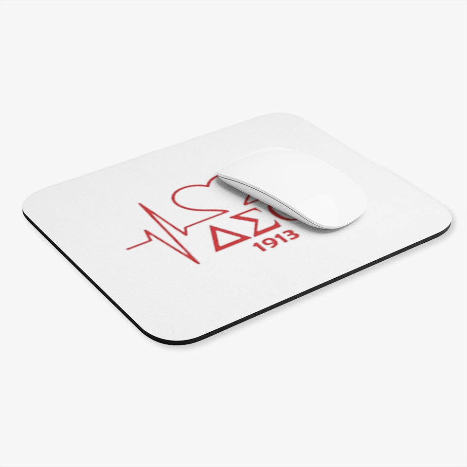 Delta Heartbeat Mouse Pad (Rectangle)