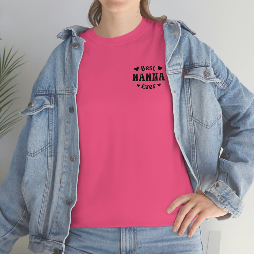 Best Nanna Ever Unisex Heavy Cotton Tee