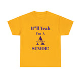 H*ll Yeah! Alcorn State Senior Unisex Heavy Cotton Tee