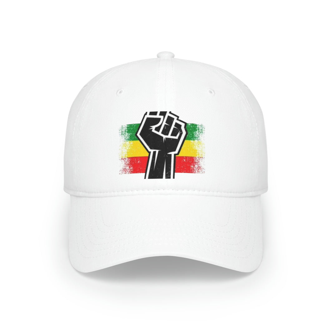 Black Fist Low Profile Baseball Cap