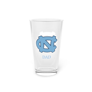 UNC Dad Pint Glass, 16oz