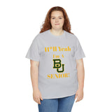 H*ll Yeah! Baylor Bears Senior Unisex Heavy Cotton Tee