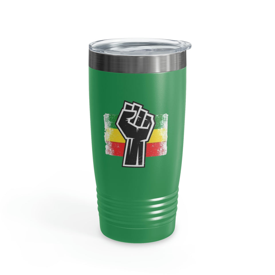 Black Fist Ringneck Tumbler, 20oz