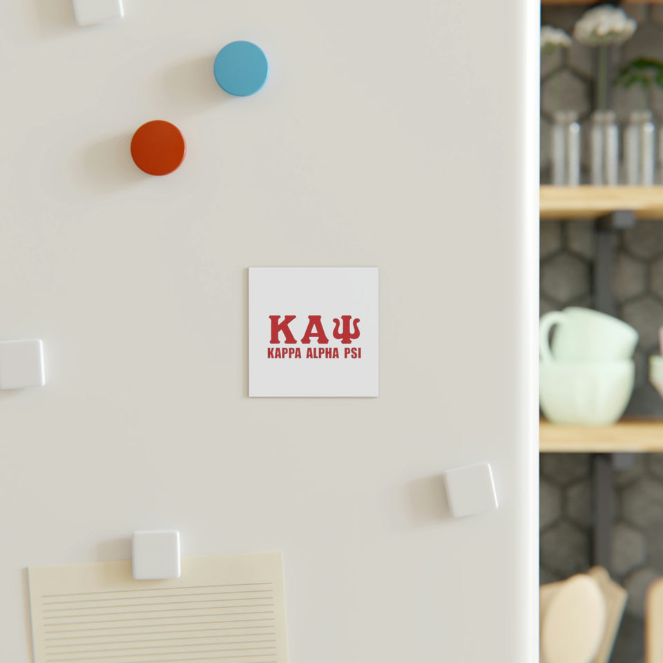 Kappa Alpha Psi Square Magnet