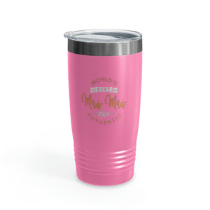 Worlds Best Maw Maw Ringneck Tumbler, 20oz