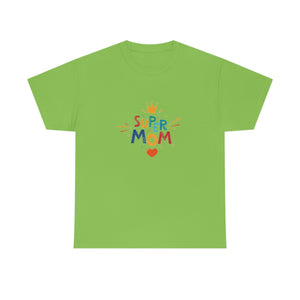 Super Mom Unisex Heavy Cotton Tee