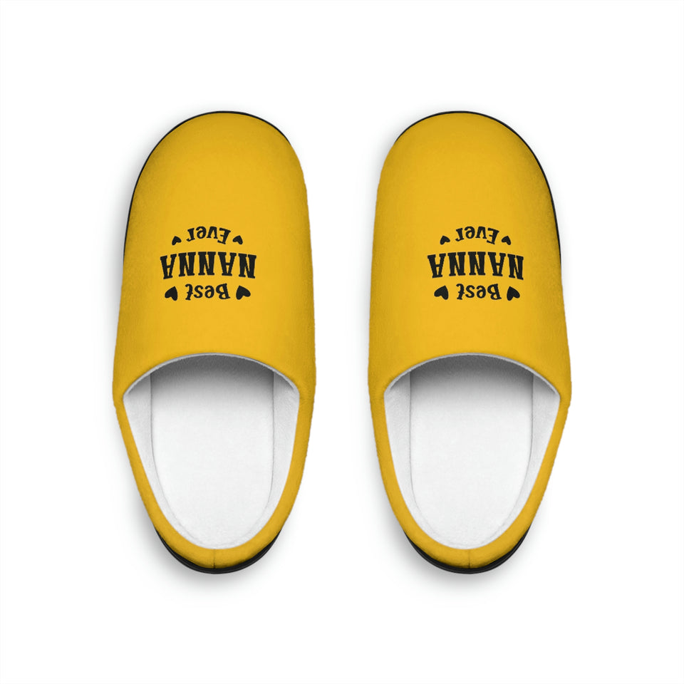 Best Nanna Ever Women's Indoor Slippers