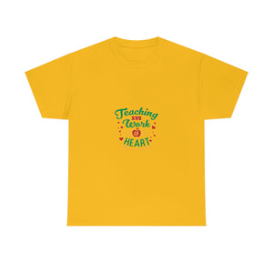 Work of Heart Cotton Tee
