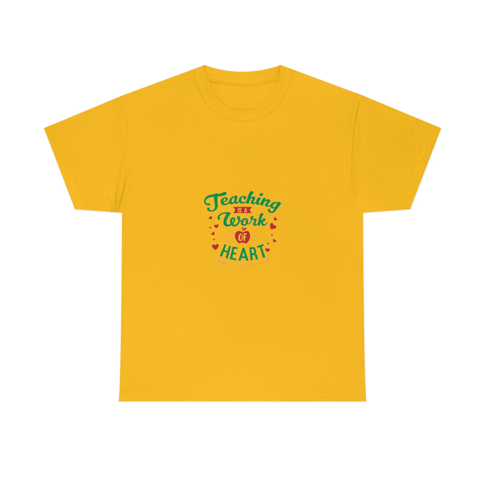 Work of Heart Cotton Tee
