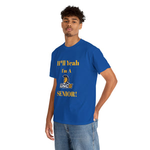 H*ll Yeah! UNCG Senior Unisex Heavy Cotton Tee