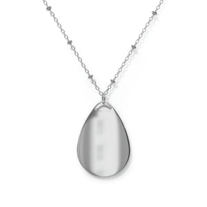 Lake Norman Charter Oval Necklace