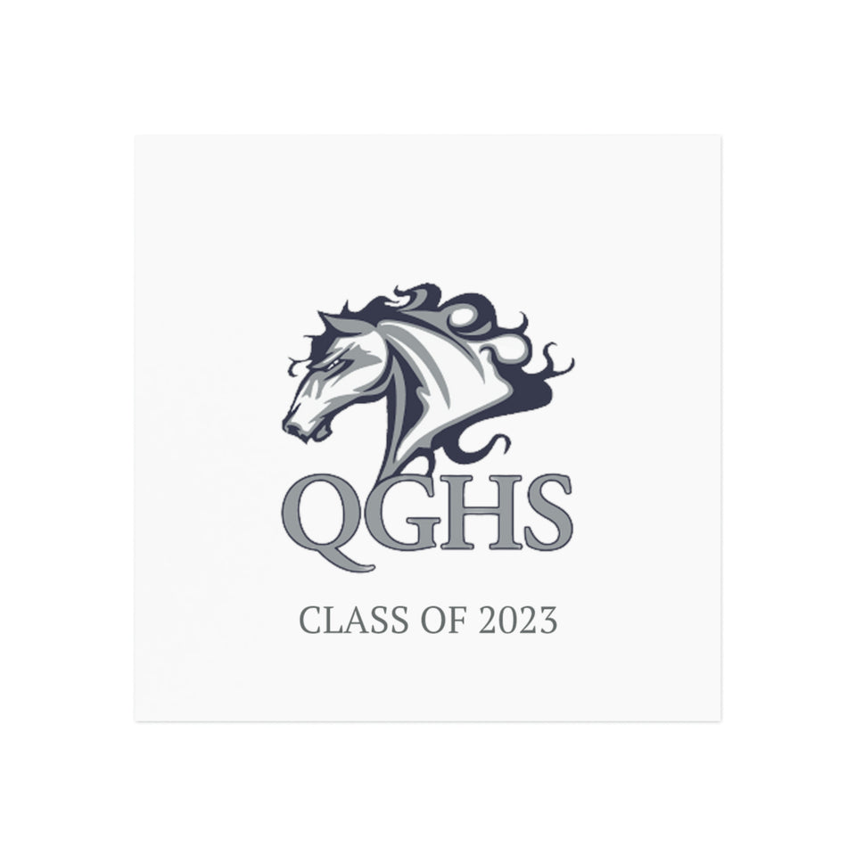 Queens Grant HS Class of 2023 Square Magnet