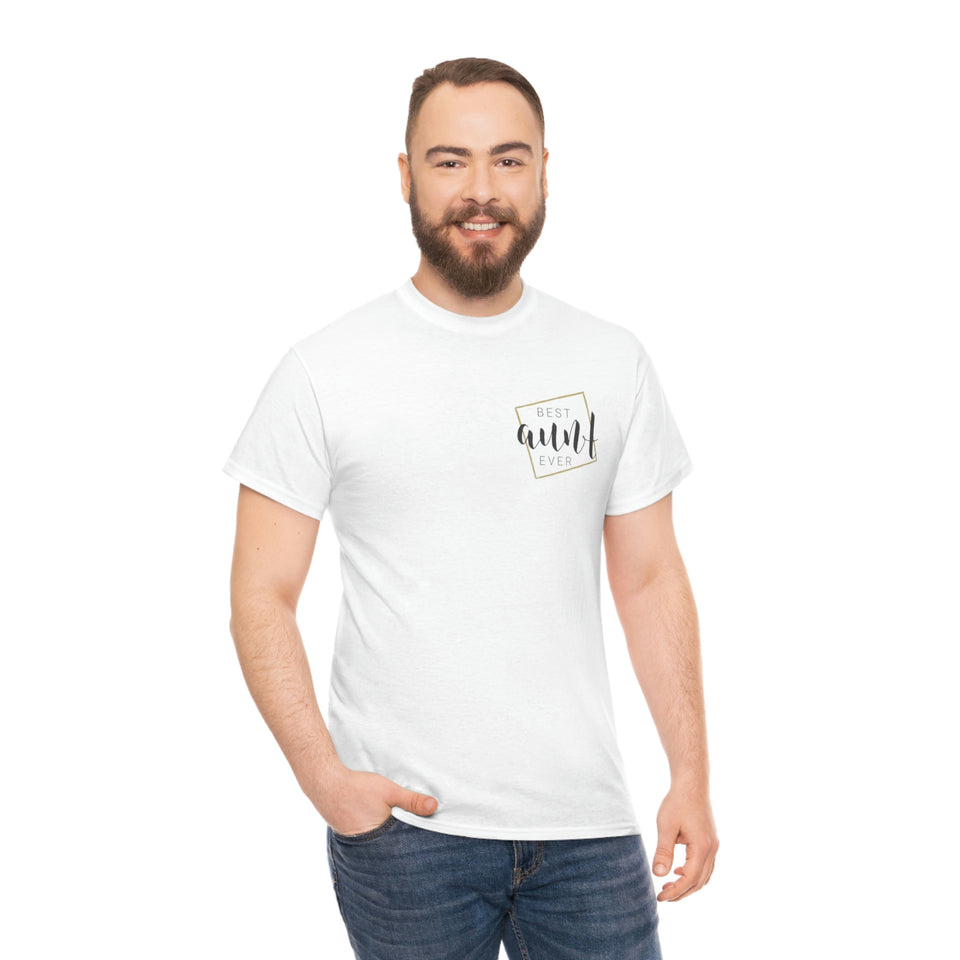 Best Aunt Ever Unisex Heavy Cotton Tee