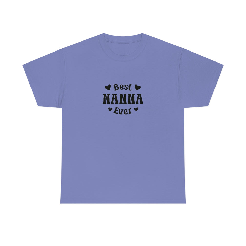 Best Nanna Ever Unisex Heavy Cotton Tee