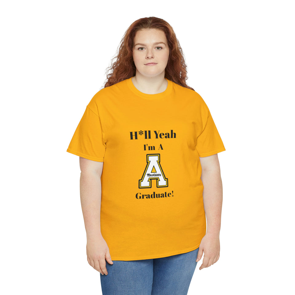 H*ll Yeah! App State Unisex Heavy Cotton Tee