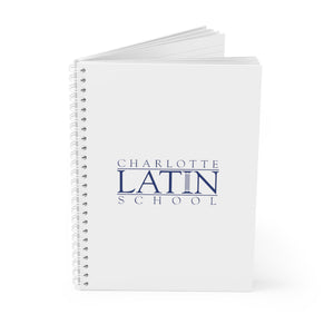 Charlotte Latin Spiral Notebook