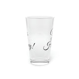 Yes Honey Pint Glass, 16oz