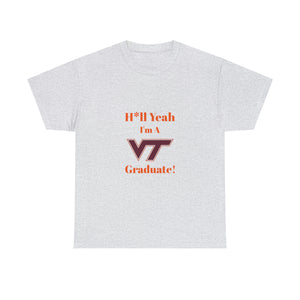 H*ll Yeah! Virginia Tech Unisex Heavy Cotton Tee