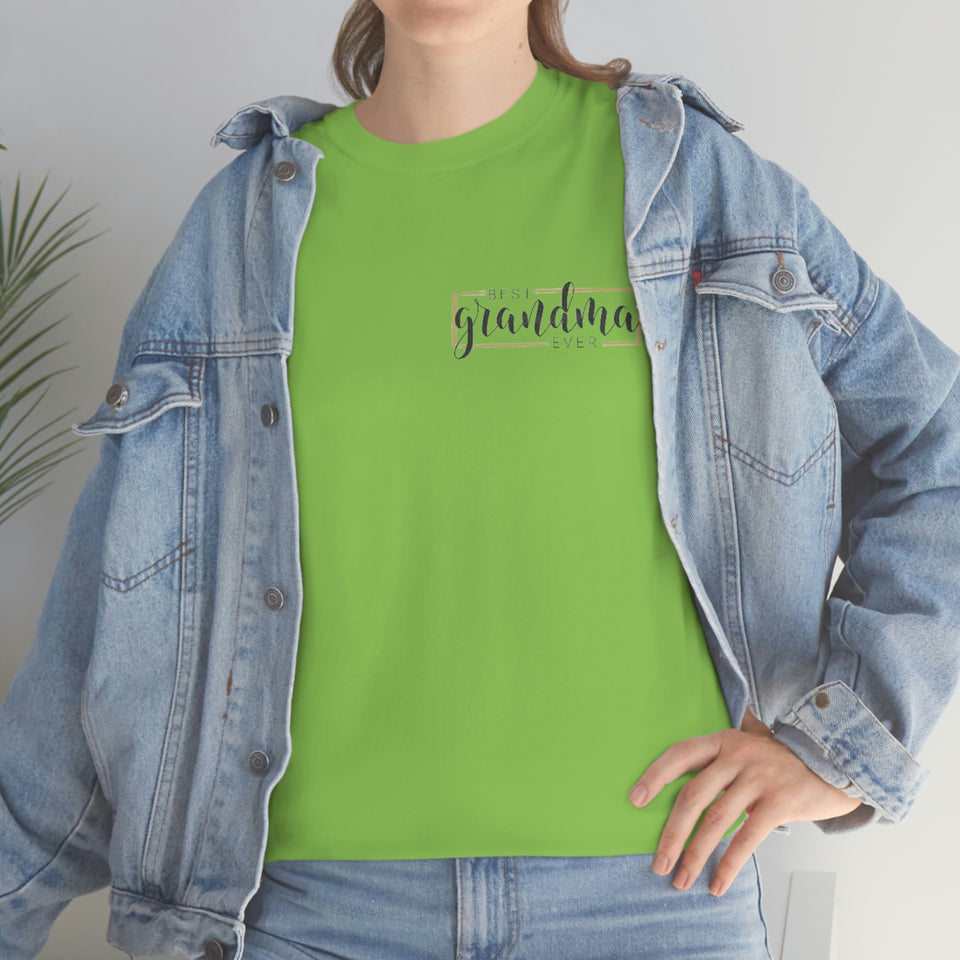 Best Grandma Ever Unisex Heavy Cotton Tee