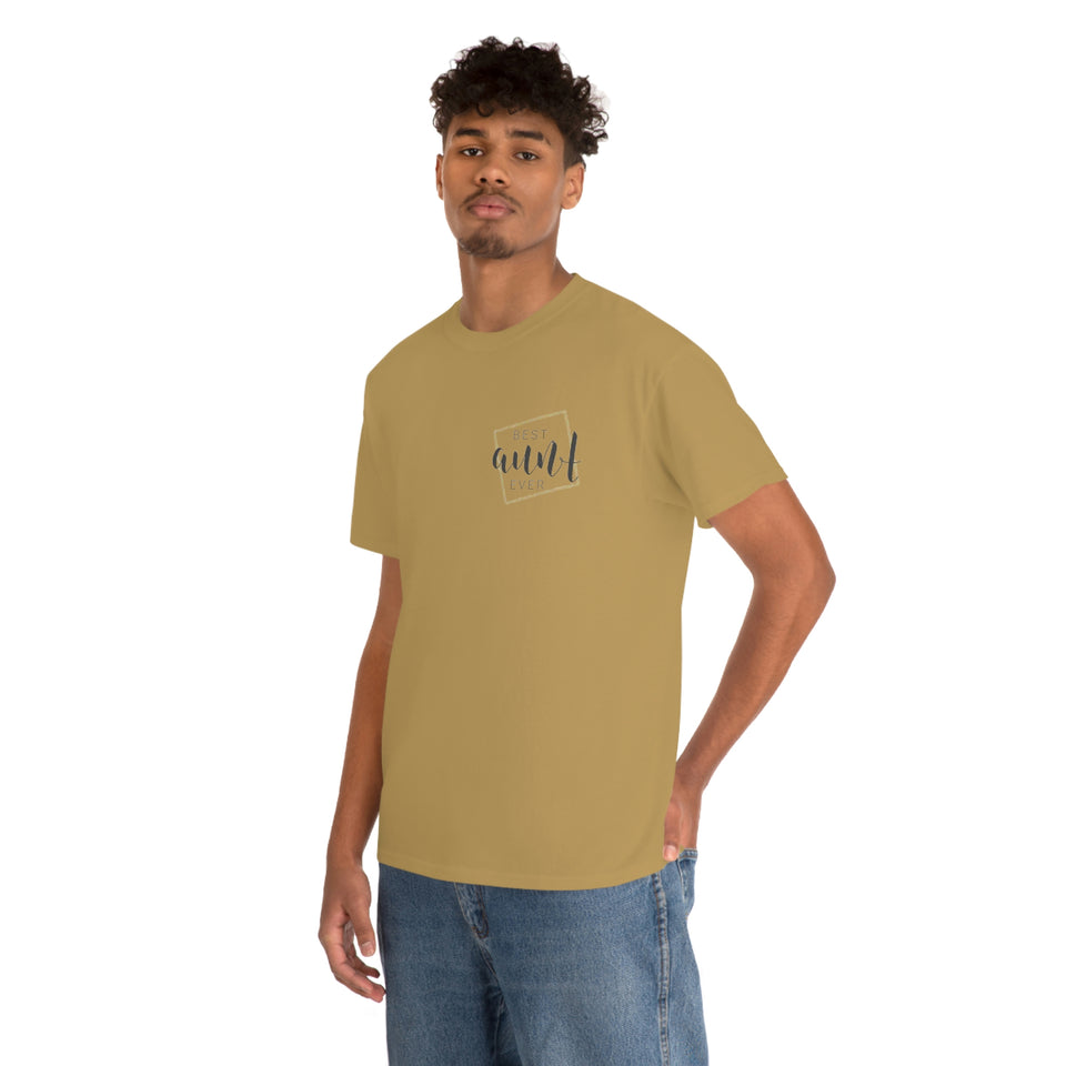 Best Aunt Ever Unisex Heavy Cotton Tee