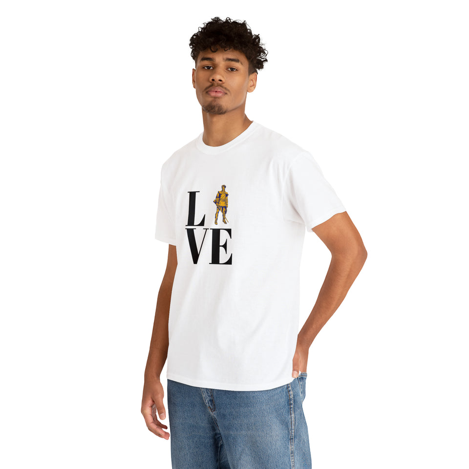 LOVE West Virginia University Unisex Heavy Cotton Tee