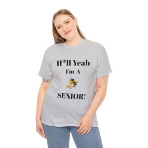 H*ll Yeah! Georgia Tech Senior Unisex Heavy Cotton Tee