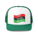 I Am Black History Trucker Caps