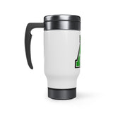 Ashbrook Stainless Steel Travel Mug with Handle, 14oz