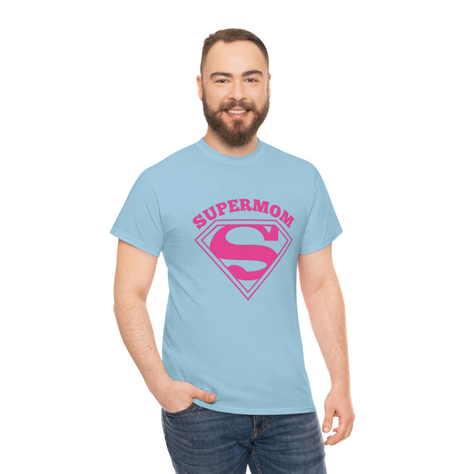 Super Mom Unisex Heavy Cotton Tee