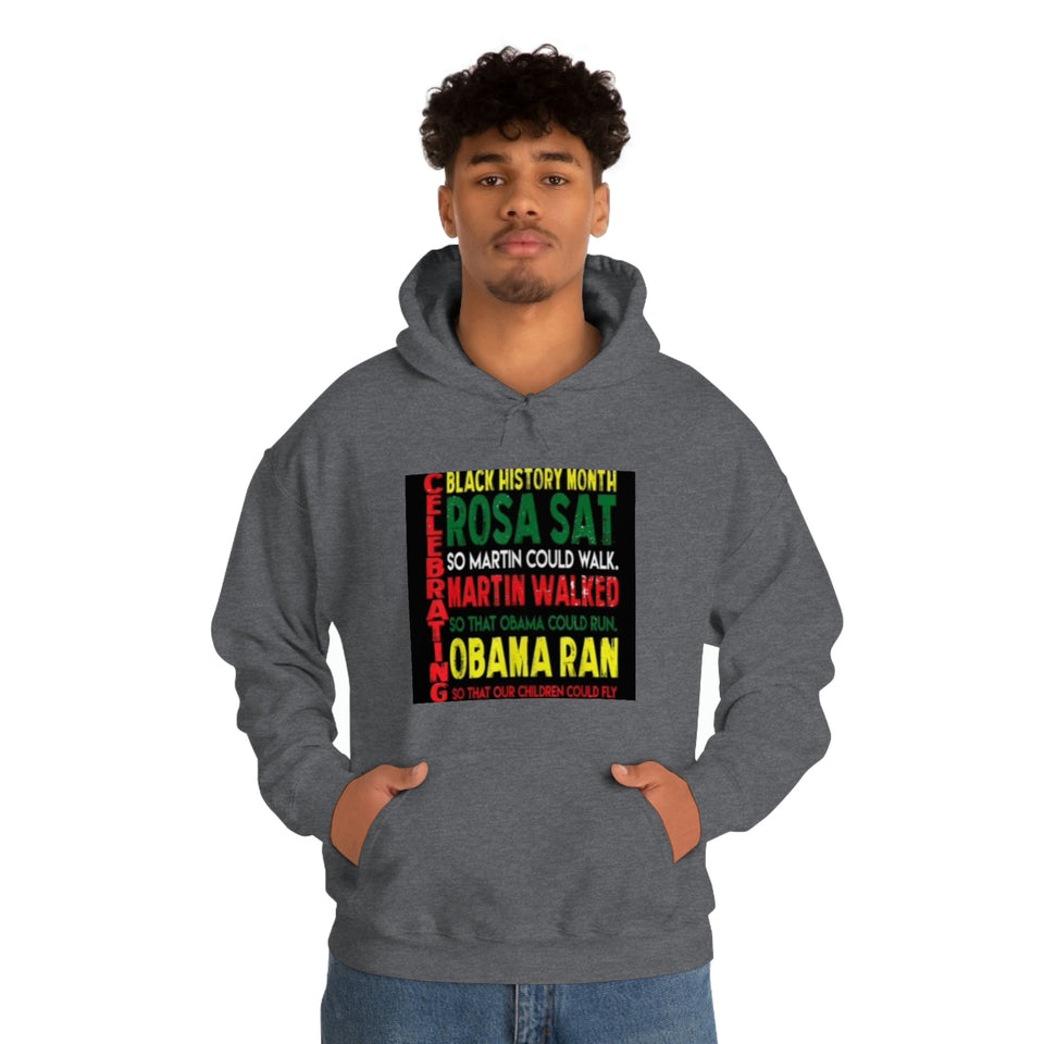 Celebrating Black History Month Unisex Heavy Blend™ Hooded Sweatshirt