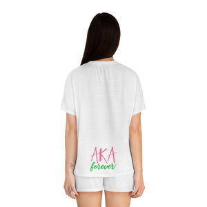 AKA Forever Women's Short Pajama Set