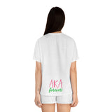 AKA Forever Women's Short Pajama Set