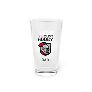 Belmont Abbey Dad Pint Glass, 16oz