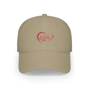 DST Heart Low Profile Baseball Cap