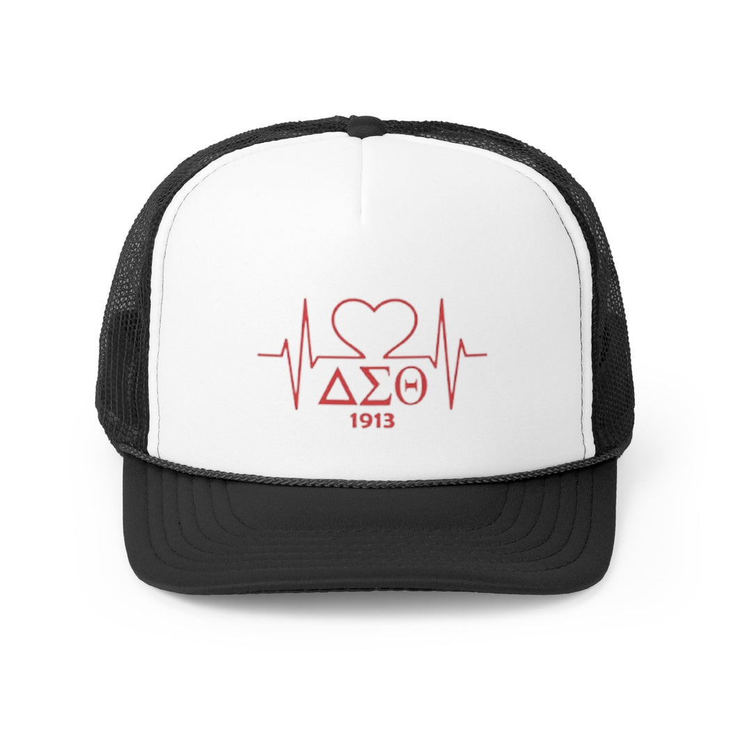 Delta Heartbeat Trucker Caps