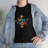 Super Mom Unisex Heavy Cotton Tee