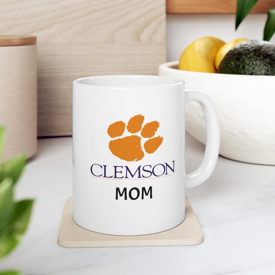 Clemson University Mom Mug 11oz