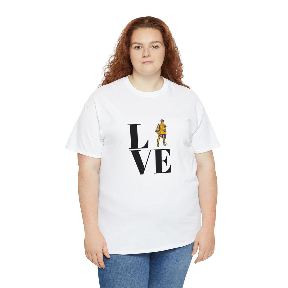LOVE West Virginia University Unisex Heavy Cotton Tee