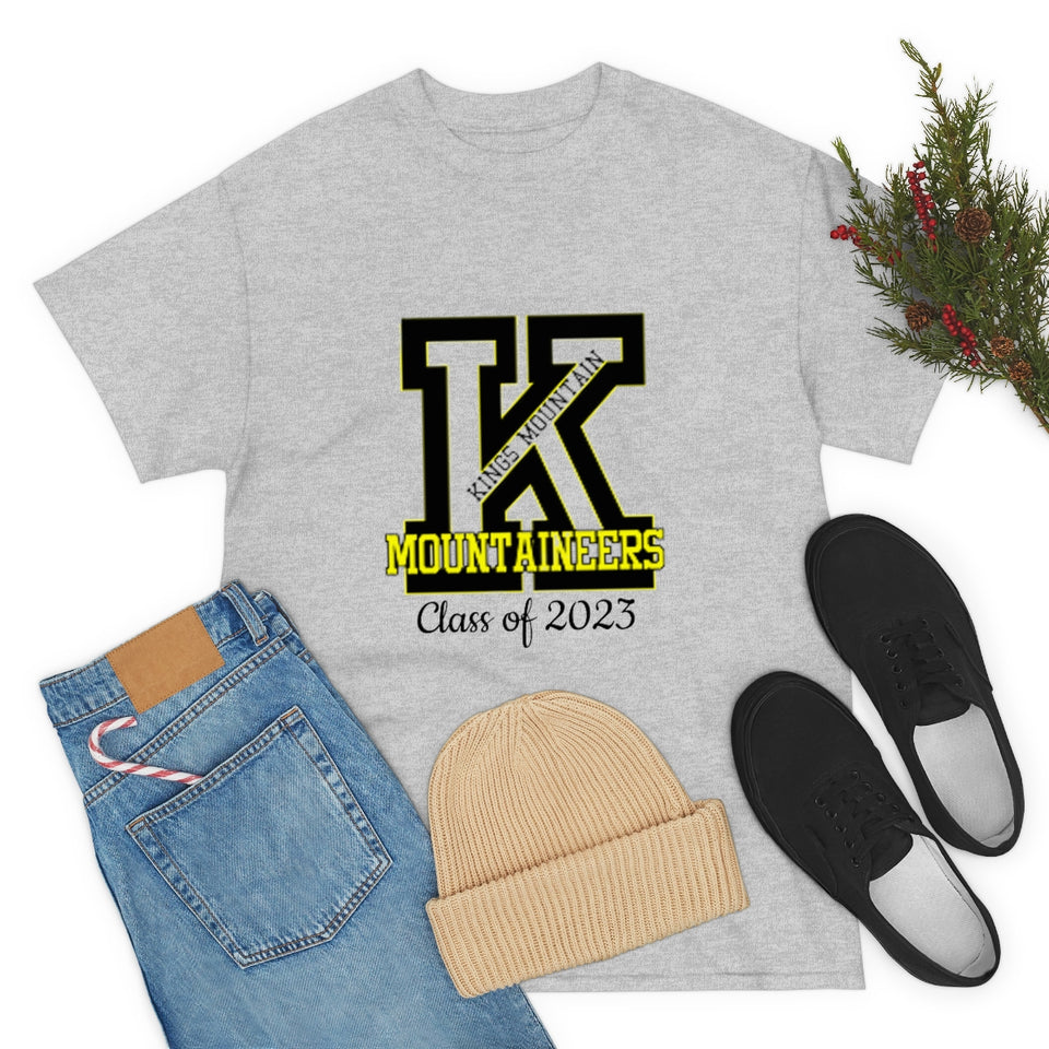 Kings Mountain High School Class of 2023 Unisex Heavy Cotton Tee