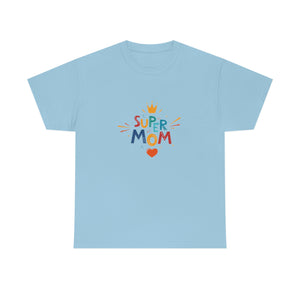 Super Mom Unisex Heavy Cotton Tee