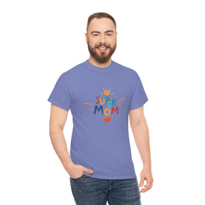 Super Mom Unisex Heavy Cotton Tee