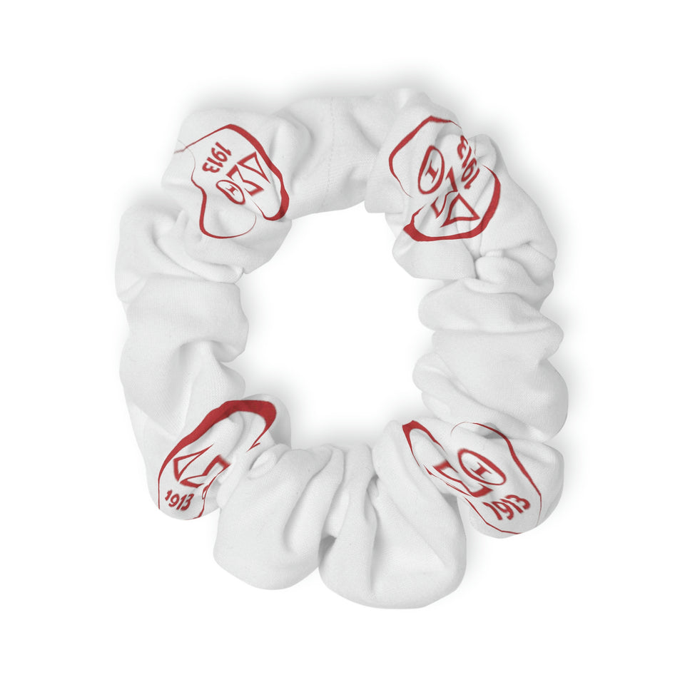 DST Heart Scrunchie