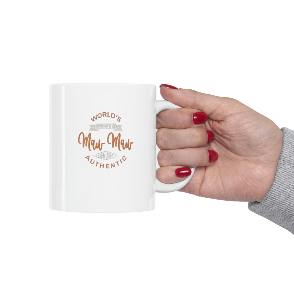 Worlds Best Maw Maw Ceramic Mug 11oz