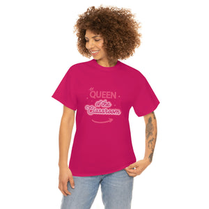 Queen of The Classroom Cotton Tee