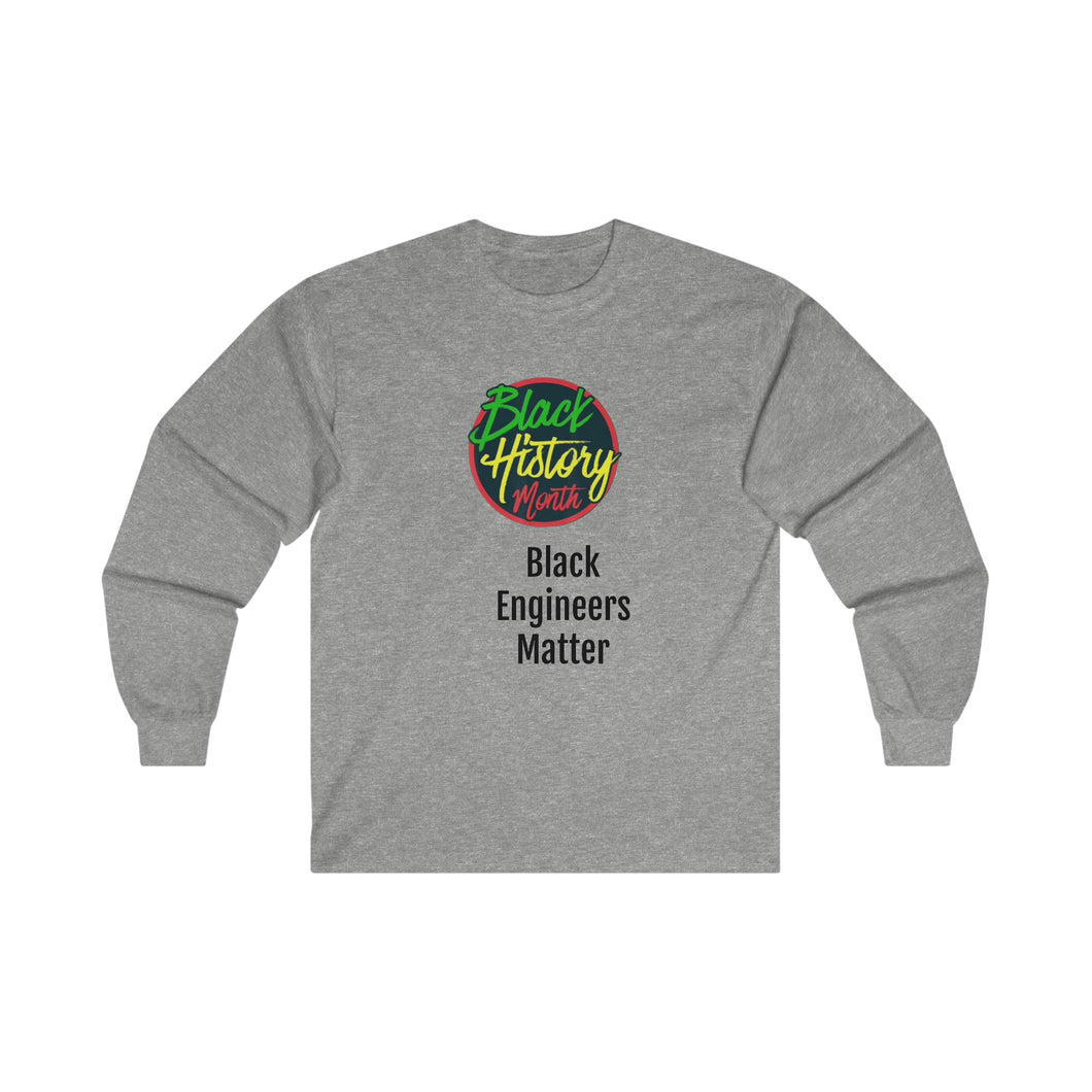 Black Engineers Matter Long Sleeve Tee