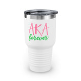 AKA Forever Tumbler, 30oz (Alpha Kappa Alpha)